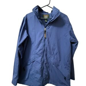 Vintage L. L. Bean Navy Full-Zip Jacket Size Large